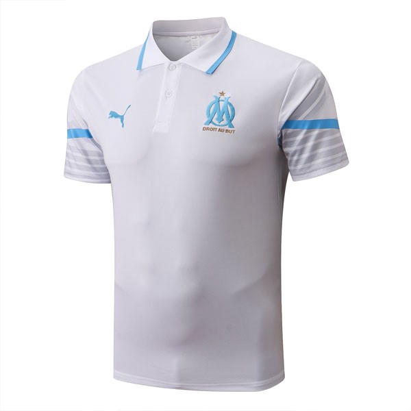 Polo Marseille 2022-2023 Weiß